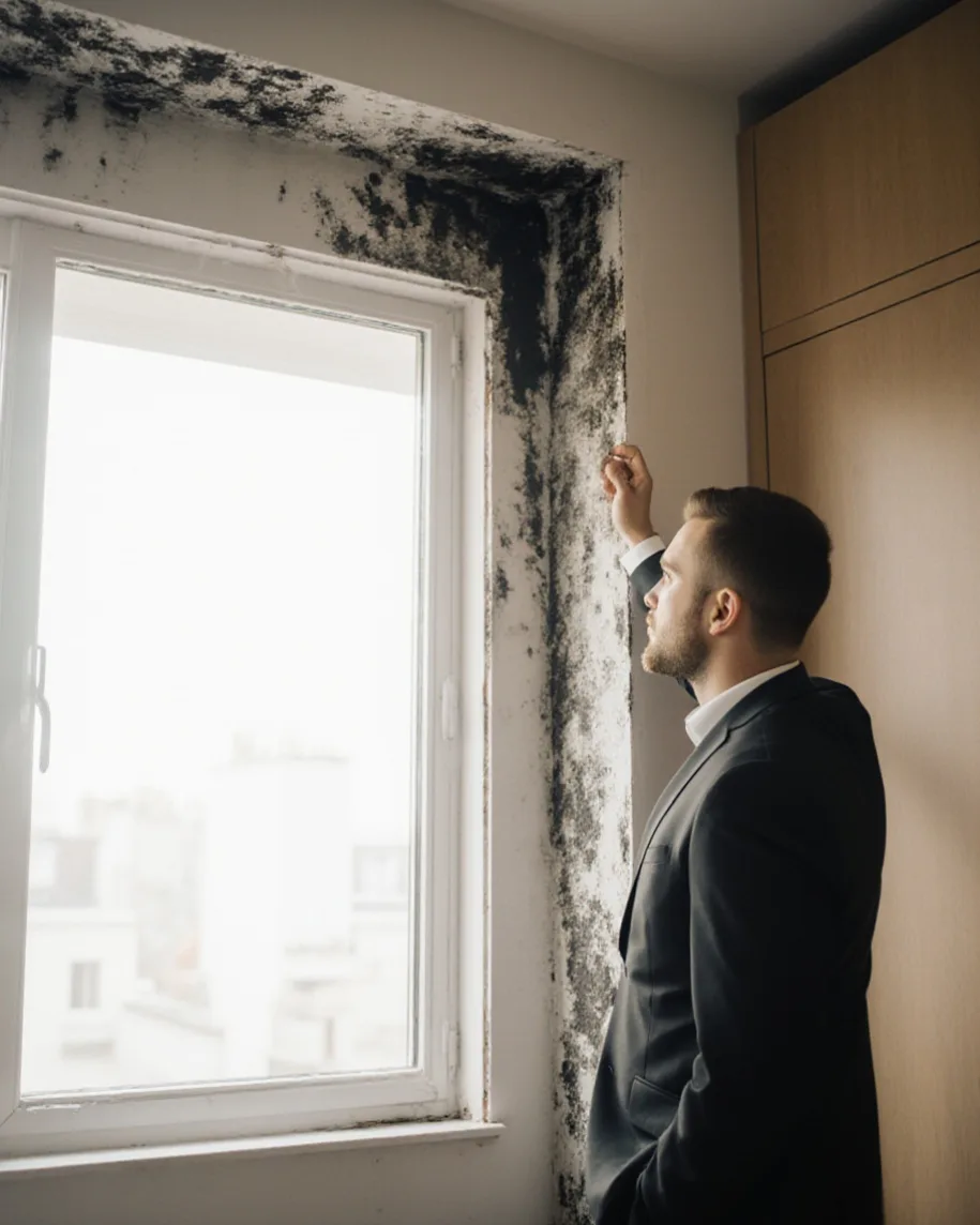 Property inspection and moisture investigation